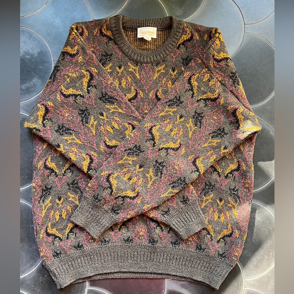 Vintage Medium Mohair Crewneck Sweater by Gary Waters